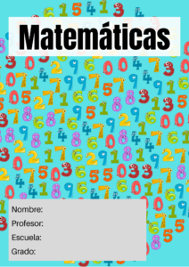 portada para matemáticas