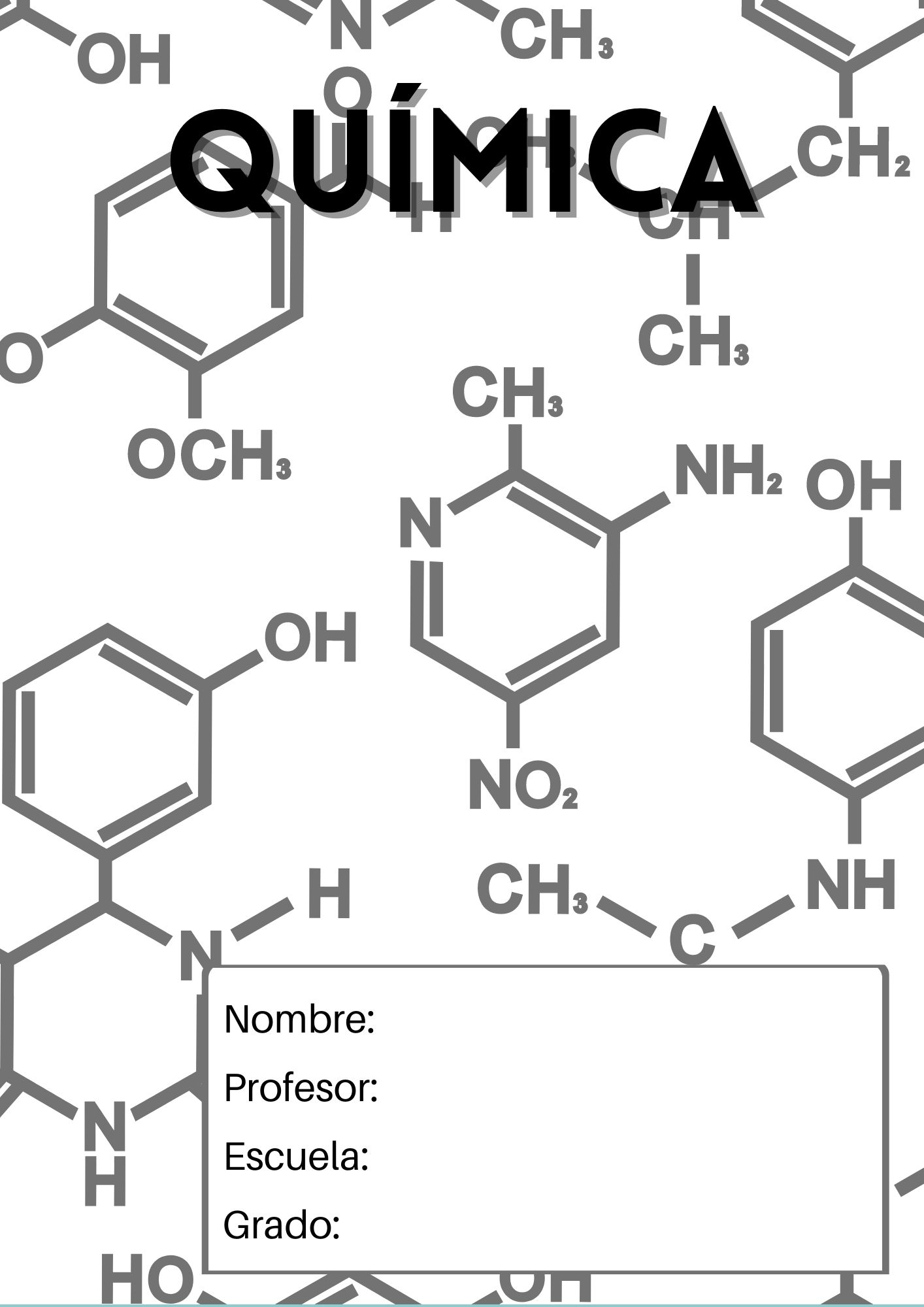 portada de química